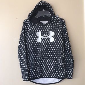 ♦️NWT Under Armour all over print hoodie YMD